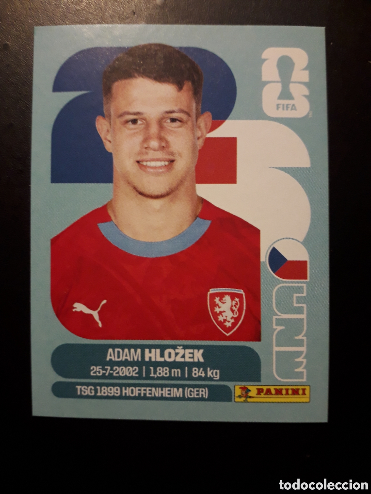 Cromos de F&uacute;tbol: HLOŽEK REP CHECA/CHEQUIA CZE 19 MUNDIAL F&Uacute;TBOL 2026 FIFA WORLD CUP PANINI SIN PEGAR PEDIDO M&Iacute;NIMO 3&euro;