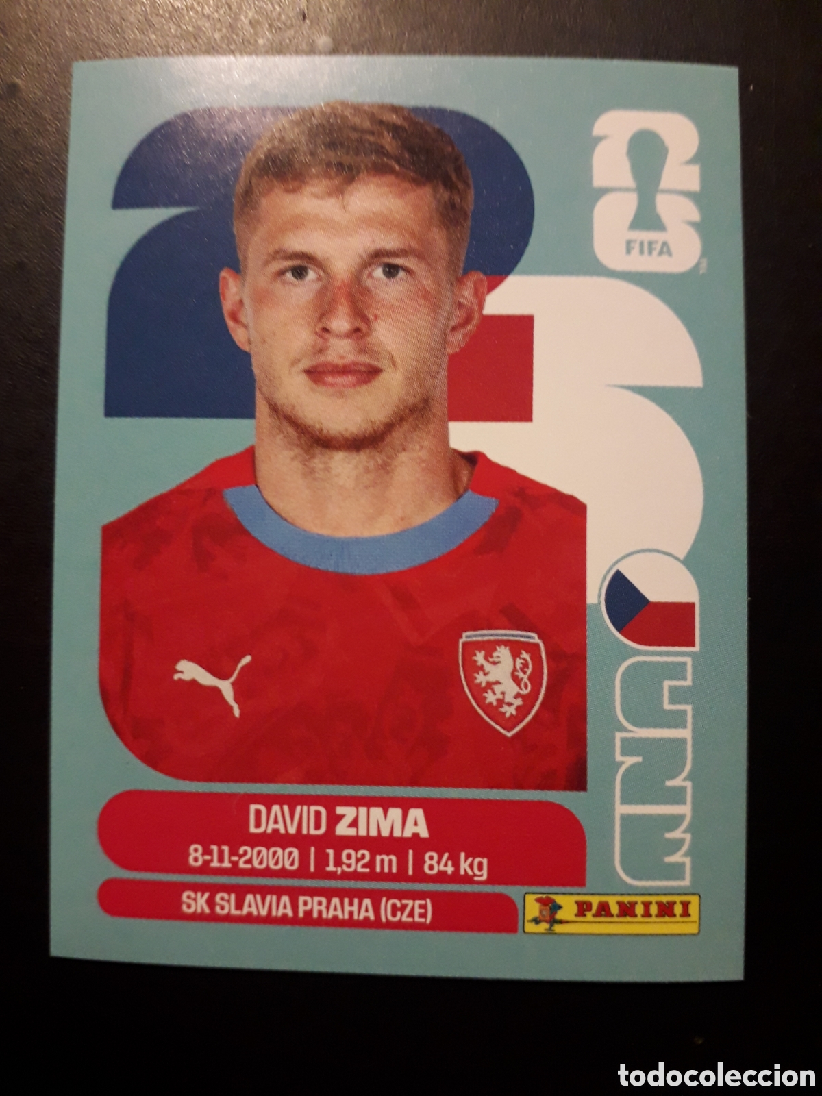 Cromos de F&uacute;tbol: ZIMA REP CHECA/CHEQUIA CZE 8 MUNDIAL F&Uacute;TBOL 2026 FIFA WORLD CUP PANINI SIN PEGAR PEDIDO M&Iacute;NIMO 3&euro;