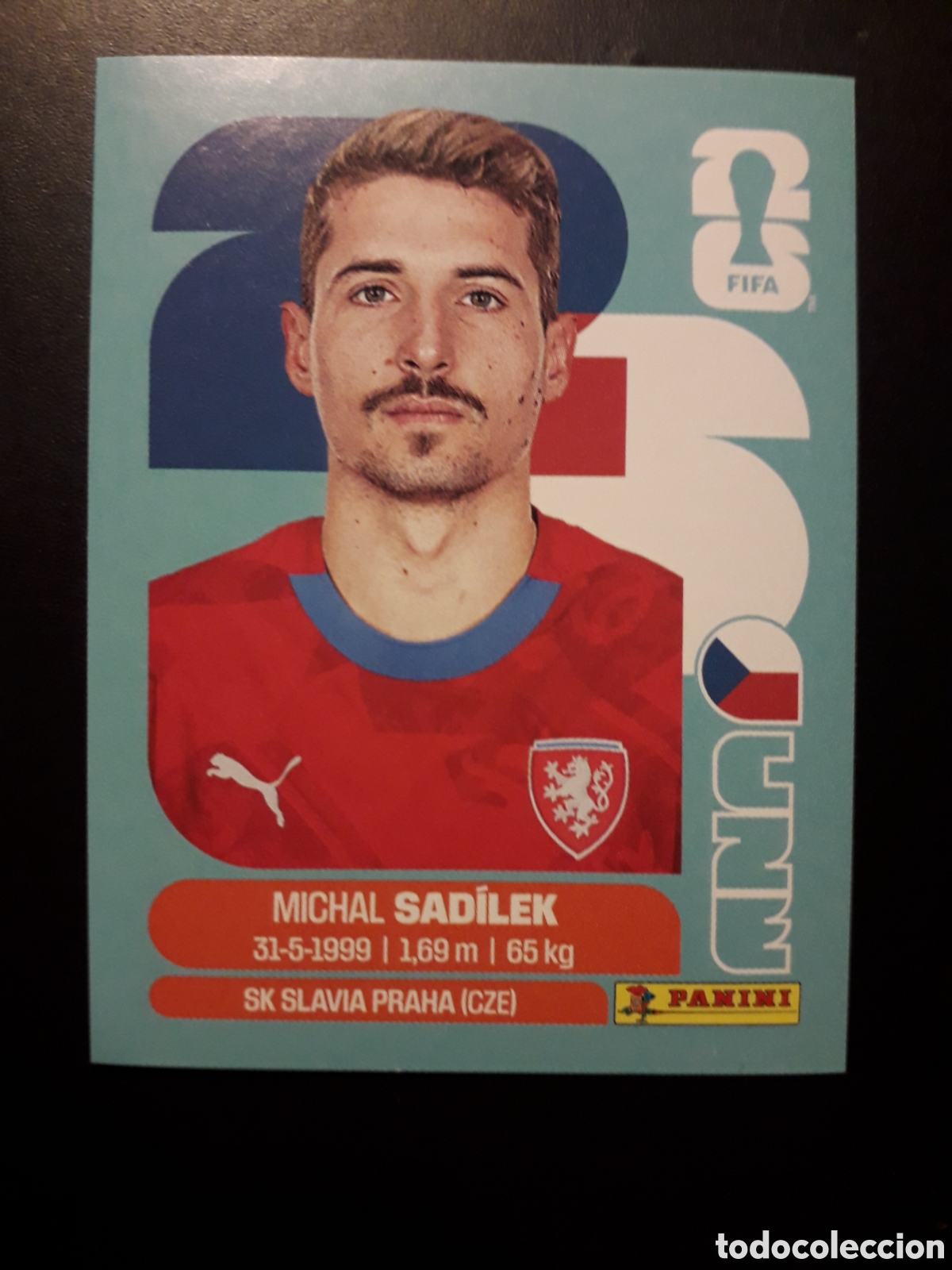 Cromos de F&uacute;tbol: SADILEK REP CHECA/CHEQUIA CZE 9 MUNDIAL F&Uacute;TBOL 2026 FIFA WORLD CUP PANINI SIN PEGAR PEDIDO M&Iacute;NIMO 3&euro;