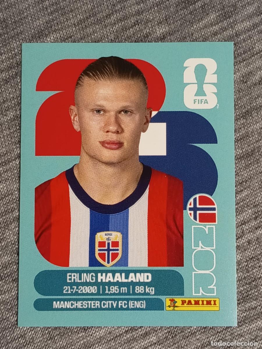 Cromos de F&uacute;tbol: HAALAND NOR 15 STICKER MUNDIAL 2026 PANINI FIFA WORLD CUP NUEVO