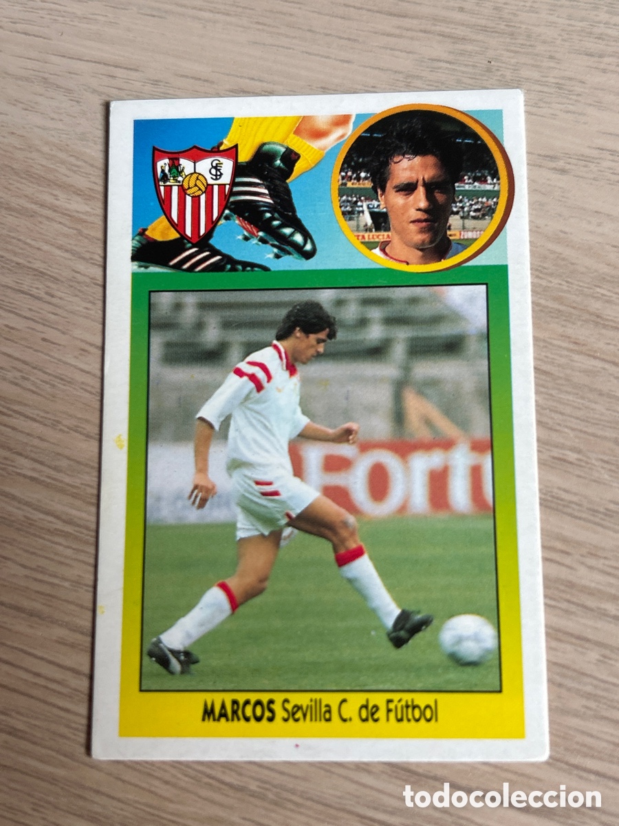 Cromos de F&uacute;tbol: MARCOS SEVILLA LIGA ESTE 1993 1994 93 94 NUNCA PEGADO SIN PEGAR