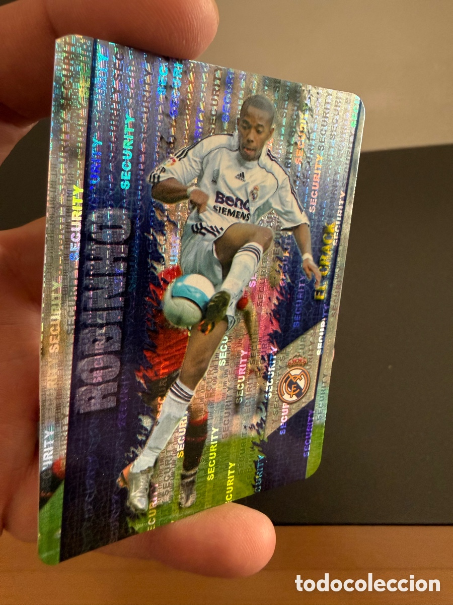 Cromos de F&uacute;tbol: MUNDICROMO 2008. n 26. ROBIHNO El Crack. Security Vertical