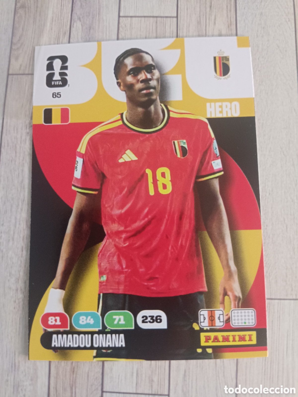 Cromos de F&uacute;tbol: 65 ONANA BELGICA HERO ADRENALYN XL MUNDIAL FIFA WORLD CUP 2026 PANINI