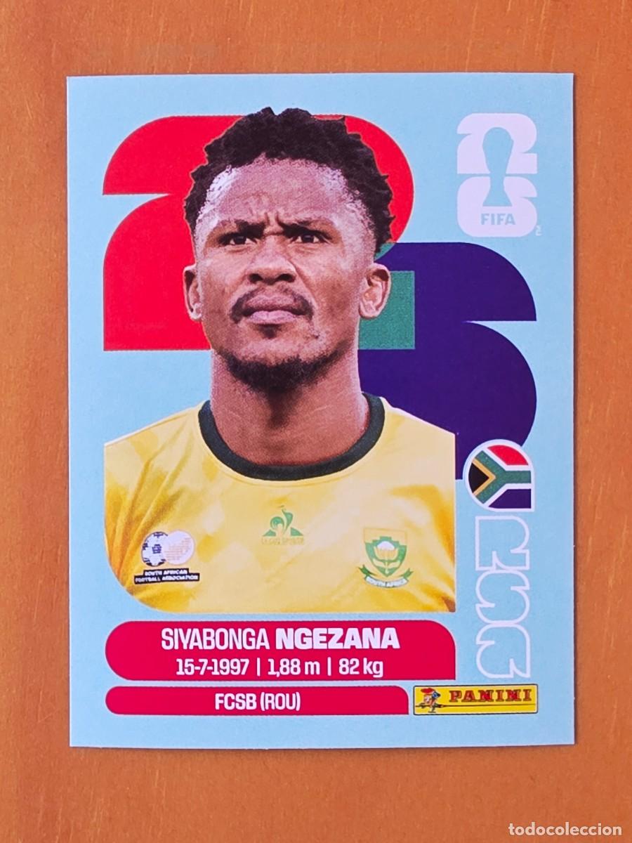 Cromos de F&uacute;tbol: RSA 8 Siyabonga Ngezana, Sud&aacute;frica, Panini FIFA World Cup Mundial 2026 Sticker