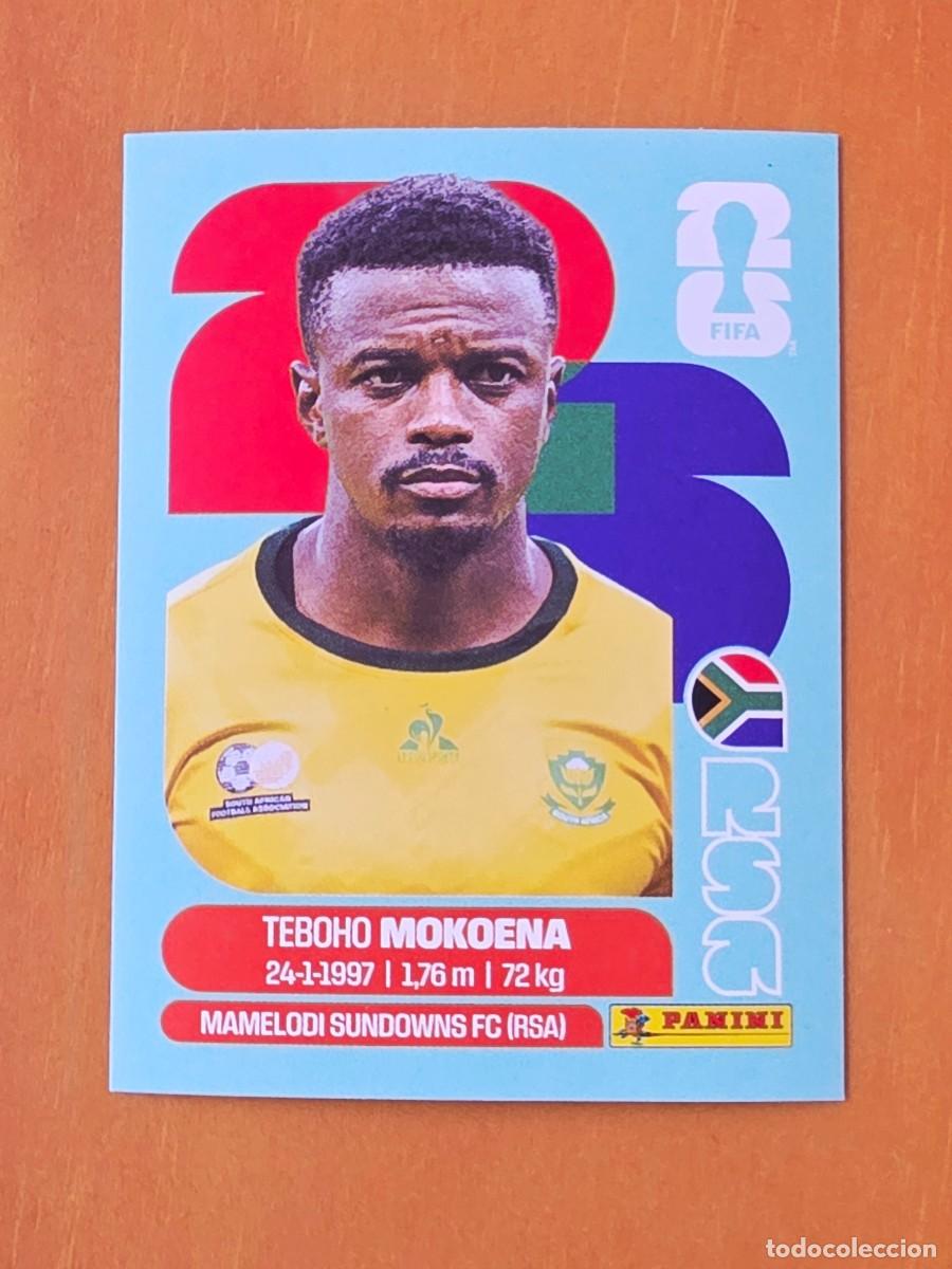 Cromos de F&uacute;tbol: RSA 11 Teboho Mokoena, Sud&aacute;frica, Panini FIFA World Cup Mundial 2026 Sticker