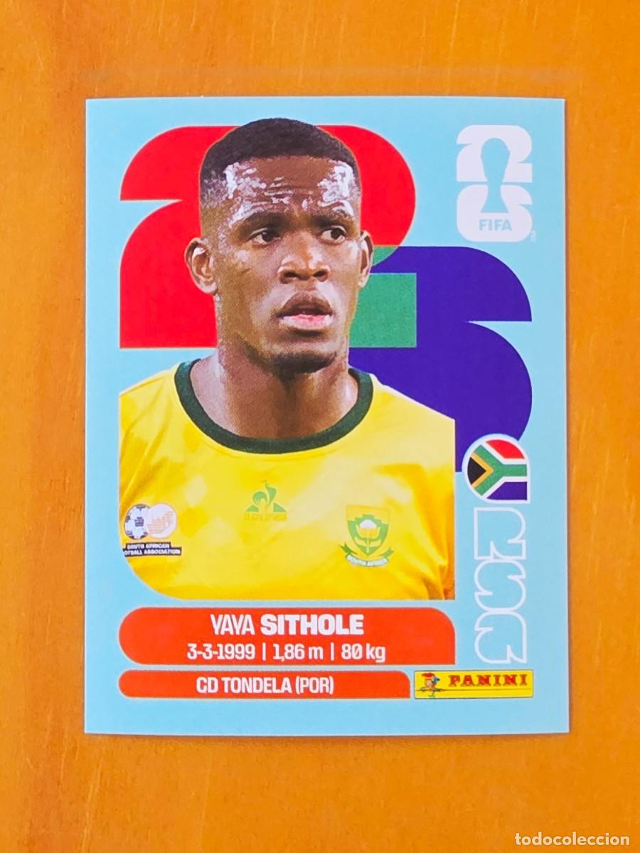 Cromos de F&uacute;tbol: RSA 15 Yaya Sithole, Sud&aacute;frica, Panini FIFA World Cup Mundial 2026 Sticker
