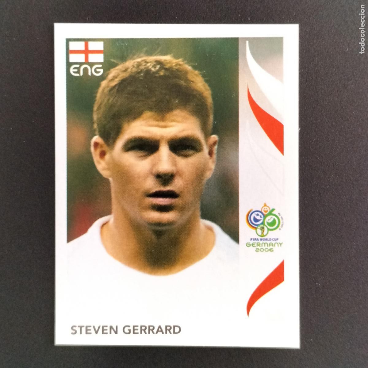 Cromos de F&uacute;tbol: 105 STEVEN GERRARD INGLATERRA CROMOS ALBUM FIFA WORLD CUP GERMANY 2006 MUNDIAL ALEMANIA PANINI
