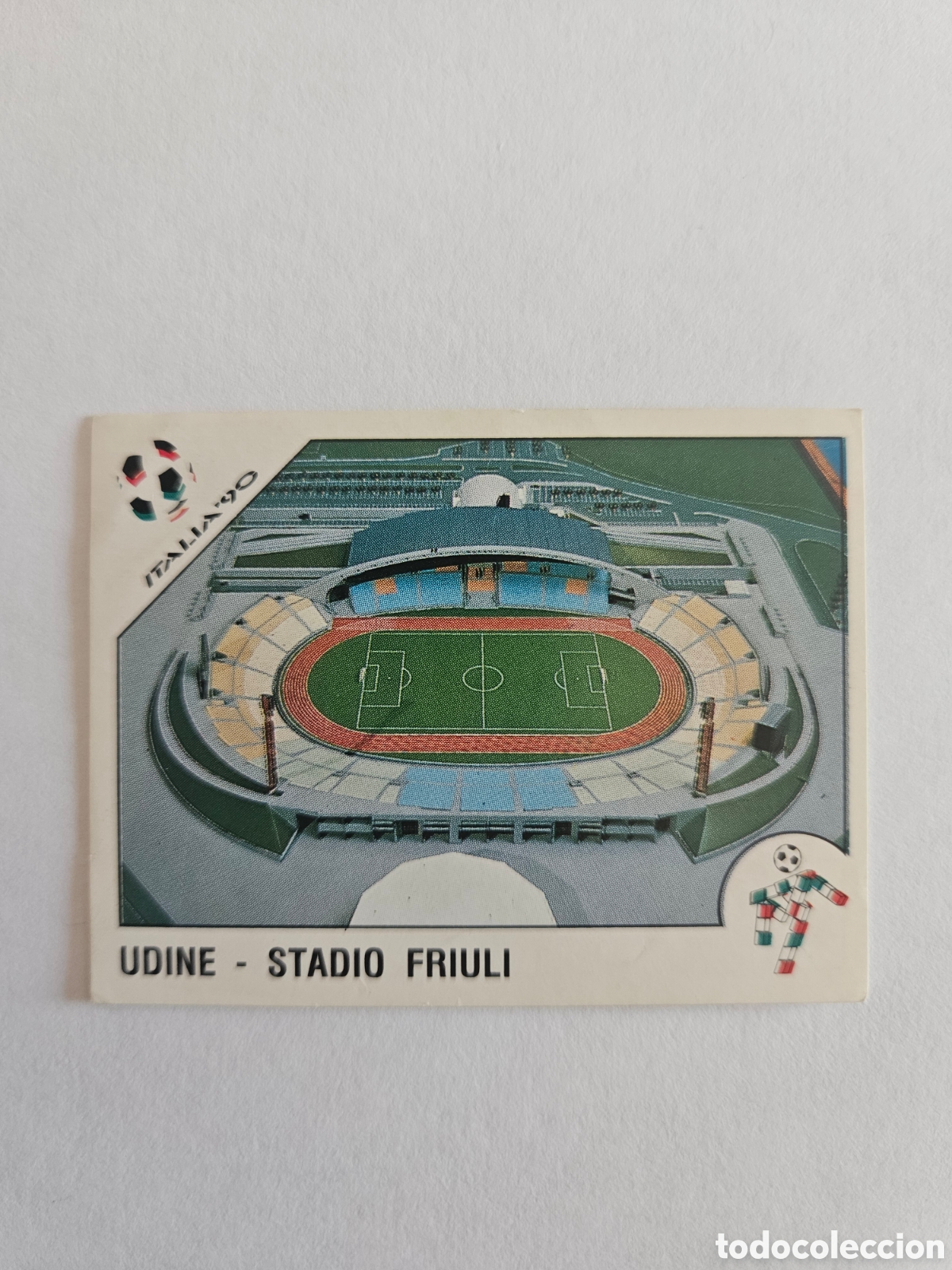 Cromos de F&uacute;tbol: N&deg;31 Udine - Stadio Friuli Mundial Italia 90 PANINI. Nunca pegado