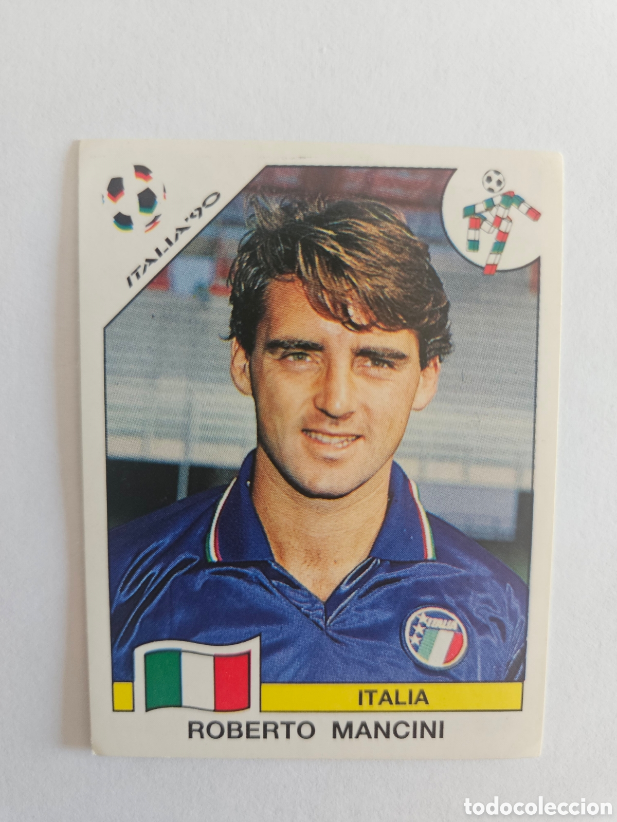 Cromos de F&uacute;tbol: 1990 ITALIA 90 - N&ordm; 56 ROBERTO MANCINI - ITALIA - PANINI