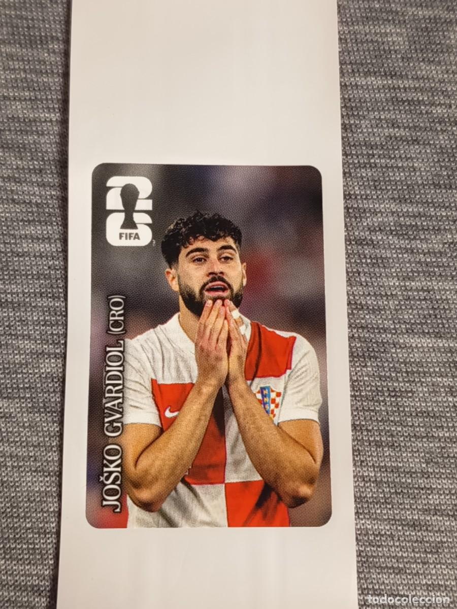 Cromos de F&uacute;tbol: JOSKO GVARDIOL STICKER PROMOCI&Oacute;N COCA COLA MUNDIAL 2026 PANINI FIFA WORLD CUP NUEVO