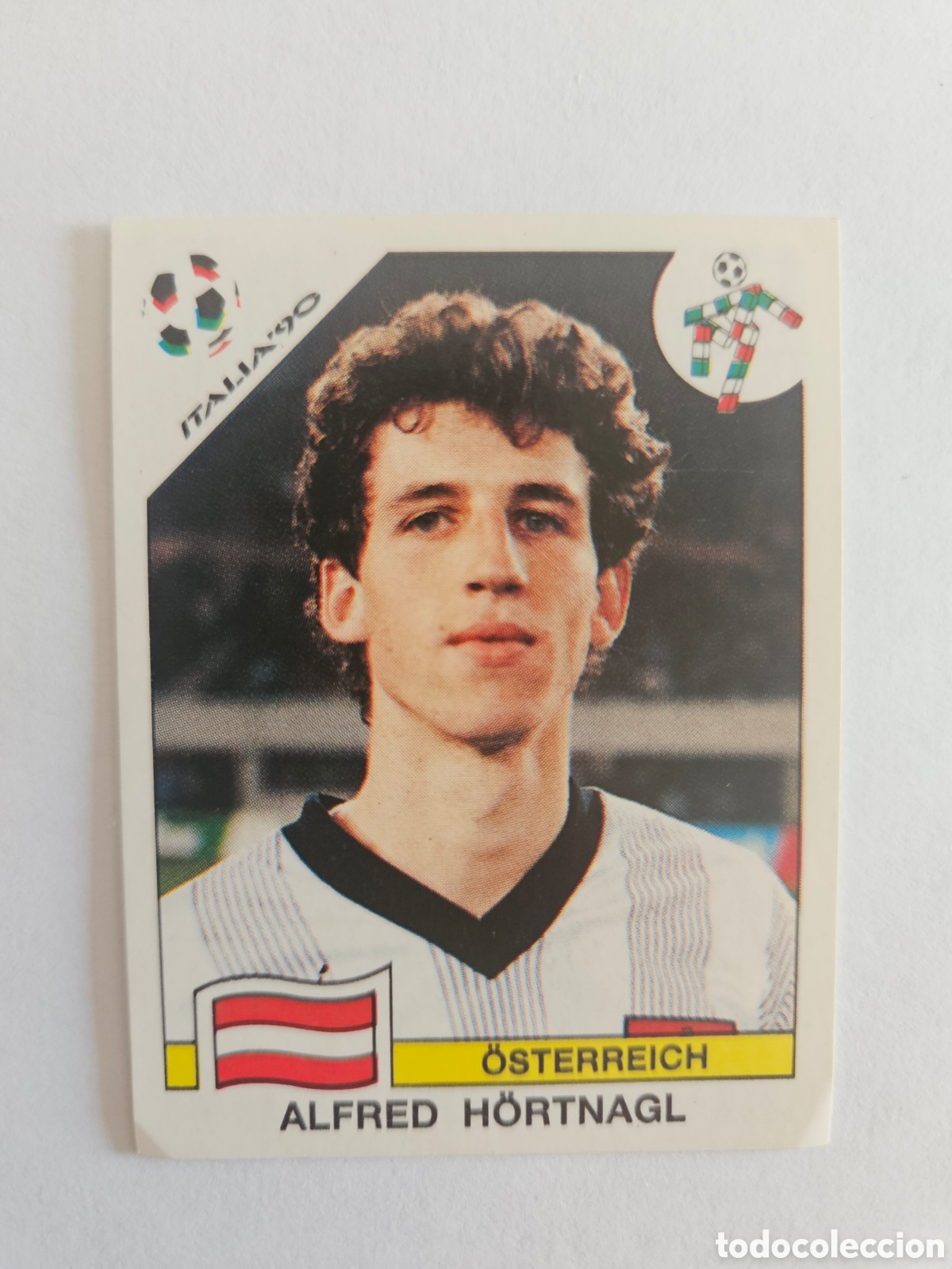 Football Stickers: ALFRED H&Ouml;RTNAGL SELECCION AUSTRIA 69 MUNDIAL ITALIA 1990 90 PANINI NUNCA PEGADO SIN PEGAR