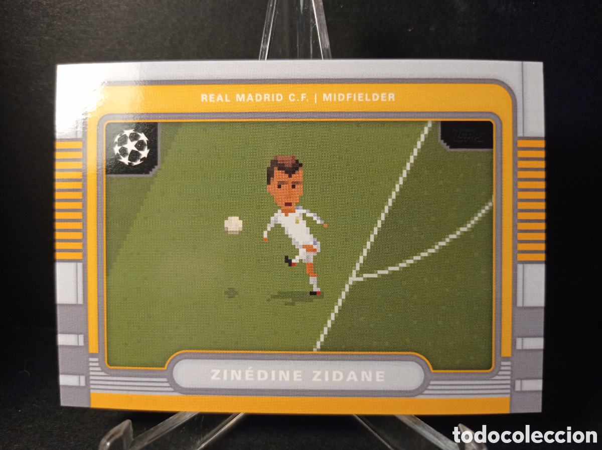 Cromos de F&uacute;tbol: ####Zidane 8 bits####