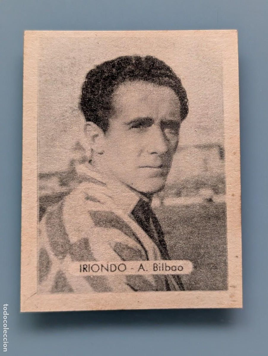 Cromos de F&uacute;tbol: CROMO NUEVO MINT CARD IRIONDO ATHLETIC ATLETICO BILBAO RUIZ ROMERO 1949 1950/51 1950 1951 VIZCAYA