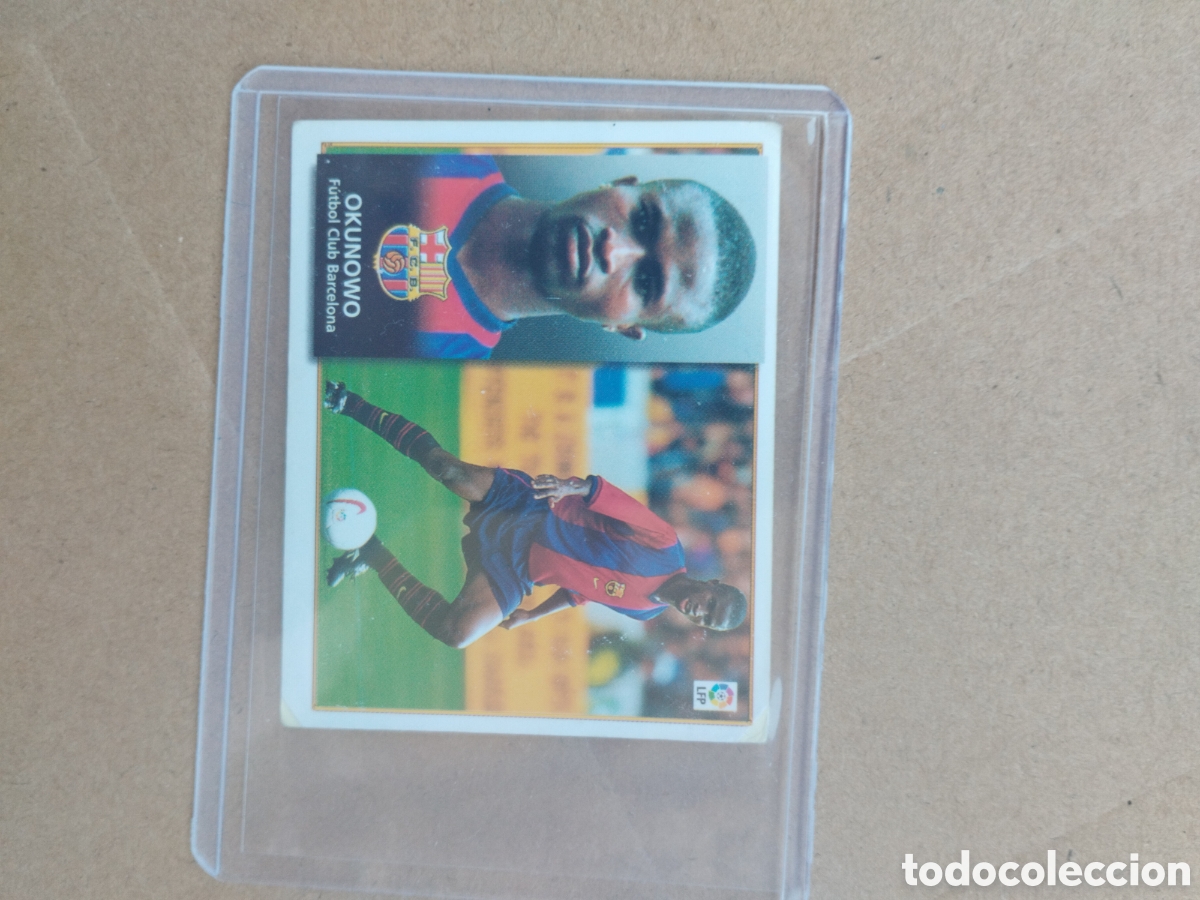 Cromos de Futebol: Okunowo Liga Este 98/99 &Uacute;ltimos Fichajes N&deg; 28