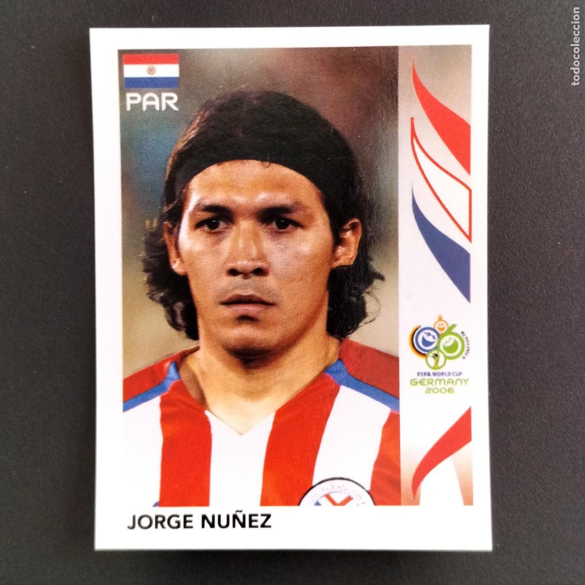 Cromos de F&uacute;tbol: 119 JORGE NU&Ntilde;EZ PARAGUAY CROMOS ALBUM FIFA WORLD CUP GERMANY 2006 MUNDIAL ALEMANIA PANINI