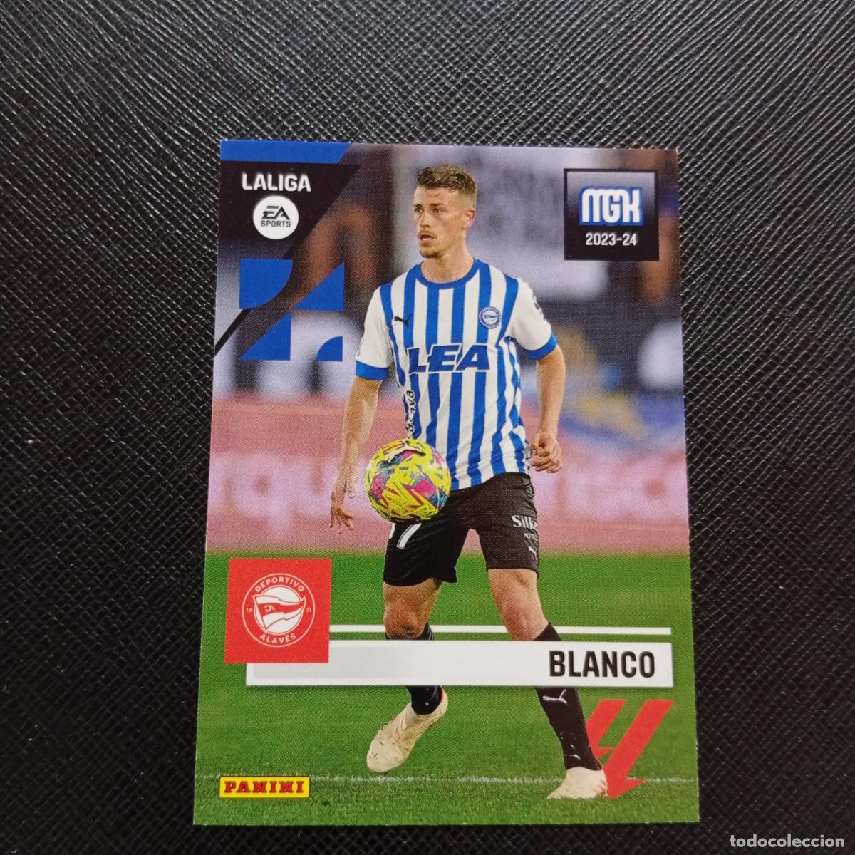 Cromos de F&uacute;tbol: 29 BLANCO ALAVES PANINI MEGACRACKS 2023 2024 CROMO FUTBOL 23 24 - A160 PG7