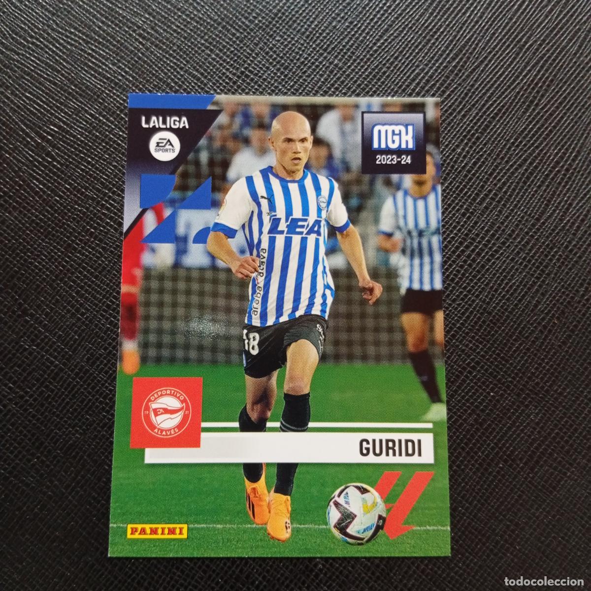 Cromos de F&uacute;tbol: 31 GURIDI ALAVES PANINI MEGACRACKS 2023 2024 CROMO FUTBOL 23 24 - A160 PG8