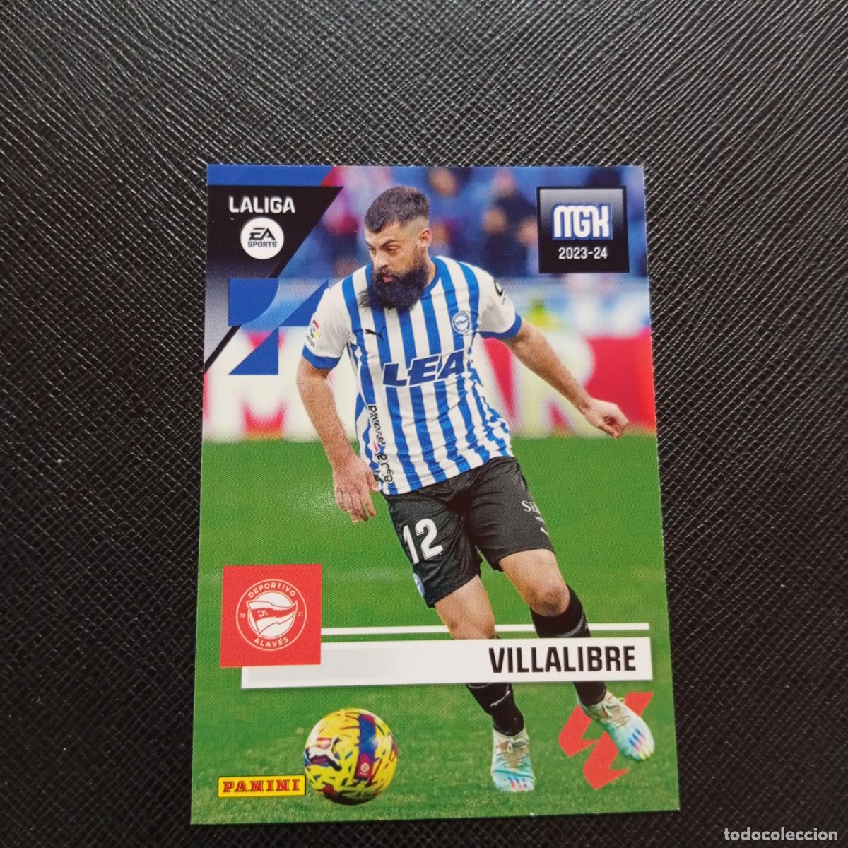 Cromos de F&uacute;tbol: 35 VILLALIBRE ALAVES PANINI MEGACRACKS 2023 2024 CROMO FUTBOL 23 24 - A160 PG8
