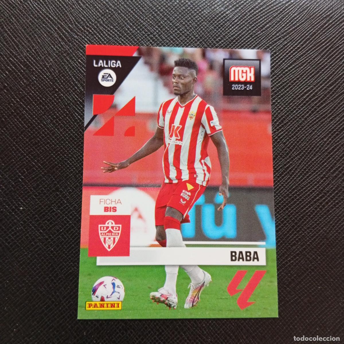 Cromos de F&uacute;tbol: 48 BIS BABA ALMERIA PANINI MEGACRACKS 2023 2024 CROMO FUTBOL 23 24 - A160 PG12