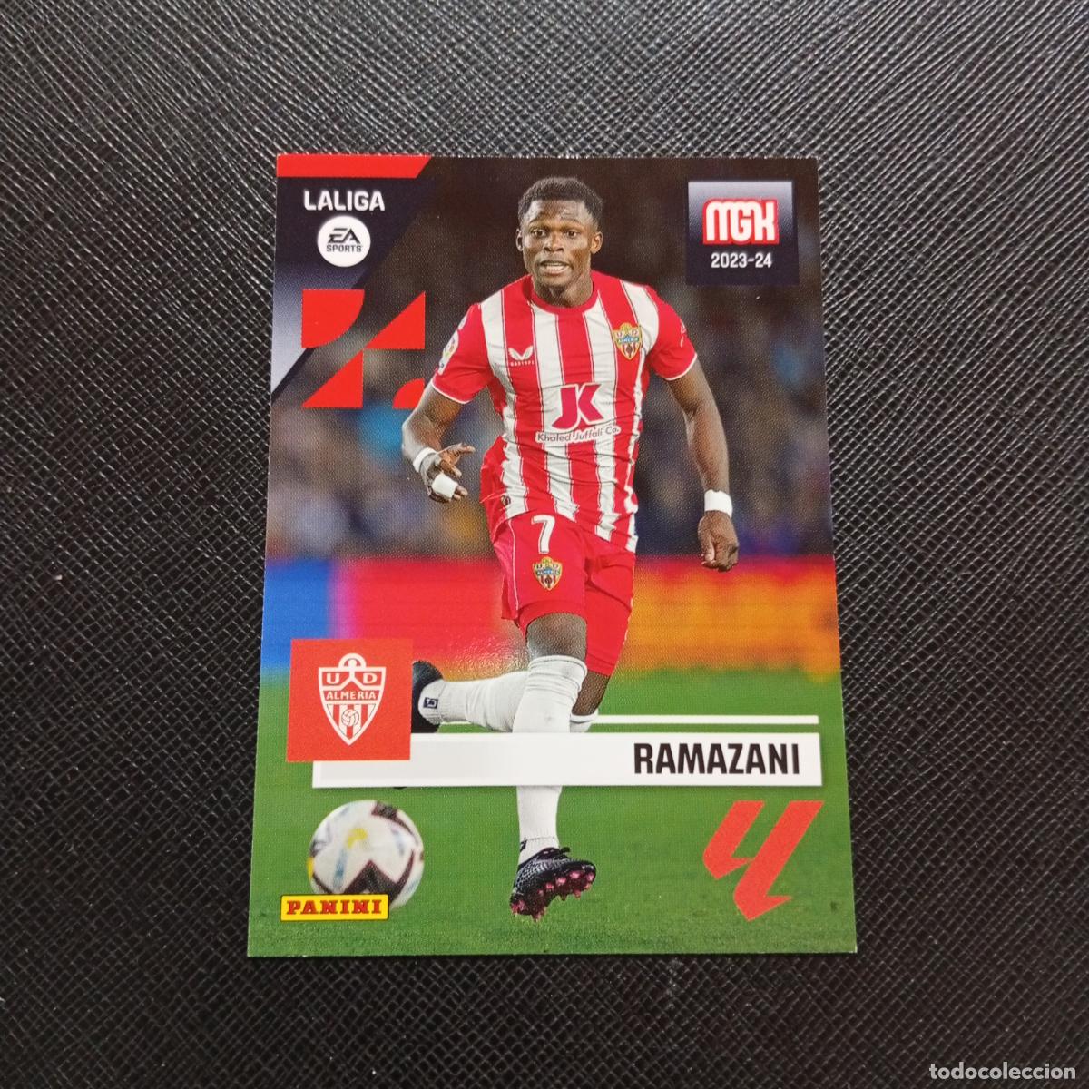 Cromos de F&uacute;tbol: 50 RAMZANI ALMERIA PANINI MEGACRACKS 2023 2024 CROMO FUTBOL 23 24 - A160 PG12