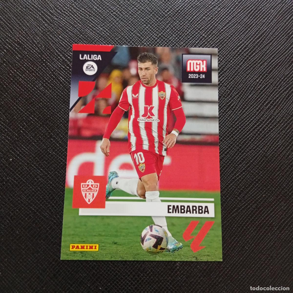 Cromos de F&uacute;tbol: 51 EMBARBA ALMERIA PANINI MEGACRACKS 2023 2024 CROMO FUTBOL 23 24 - A160 PG13