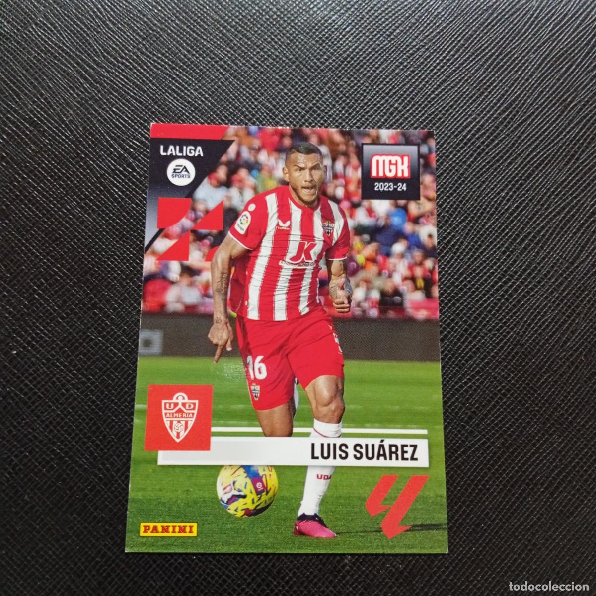 Cromos de F&uacute;tbol: 54 LUIS SUAREZ ALMERIA PANINI MEGACRACKS 2023 2024 CROMO FUTBOL 23 24 - A160 PG15