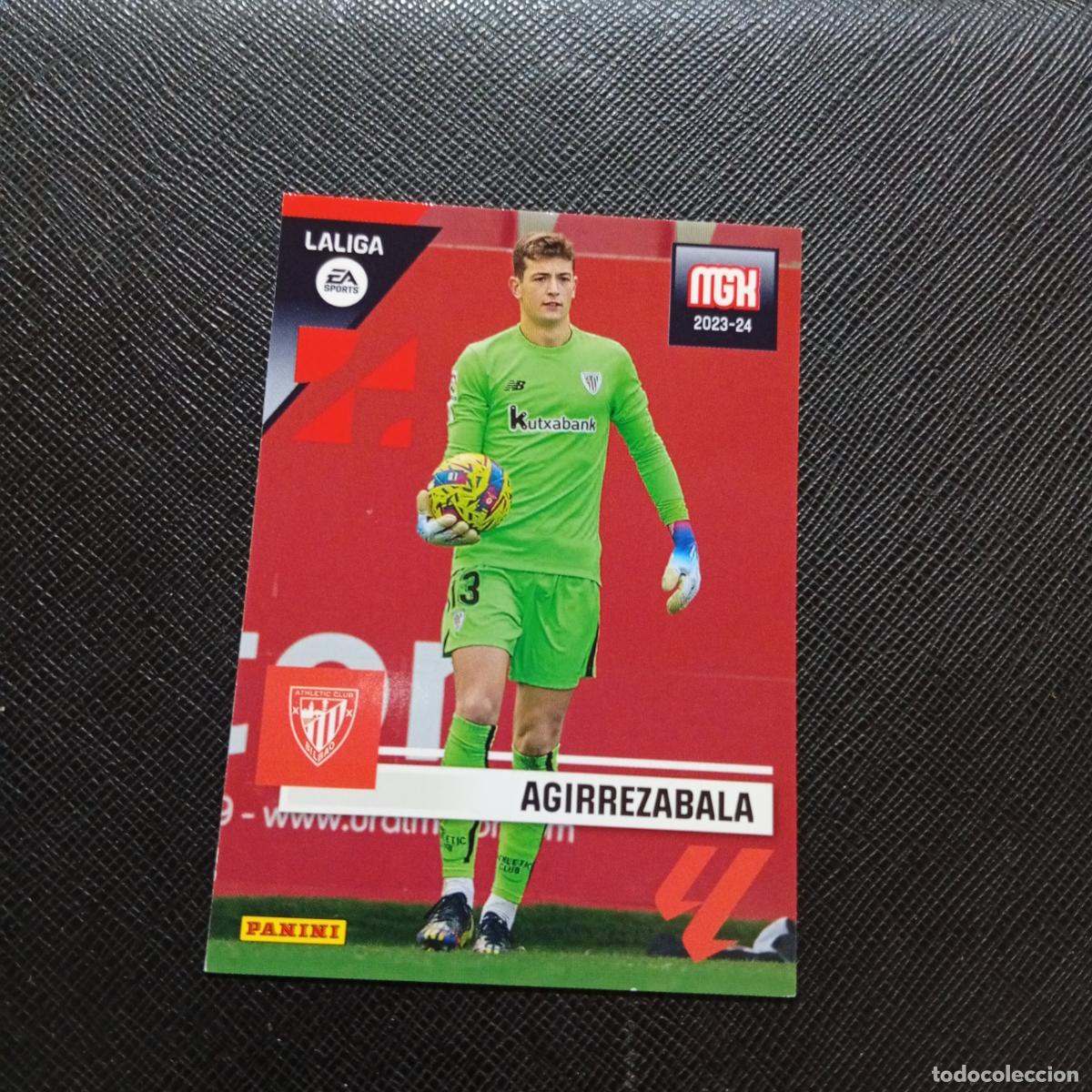 Cromos de F&uacute;tbol: 57 AGIRREZABALA BILBAO PANINI MEGACRACKS 2023 2024 CROMO FUTBOL 23 24 - A160 PG16