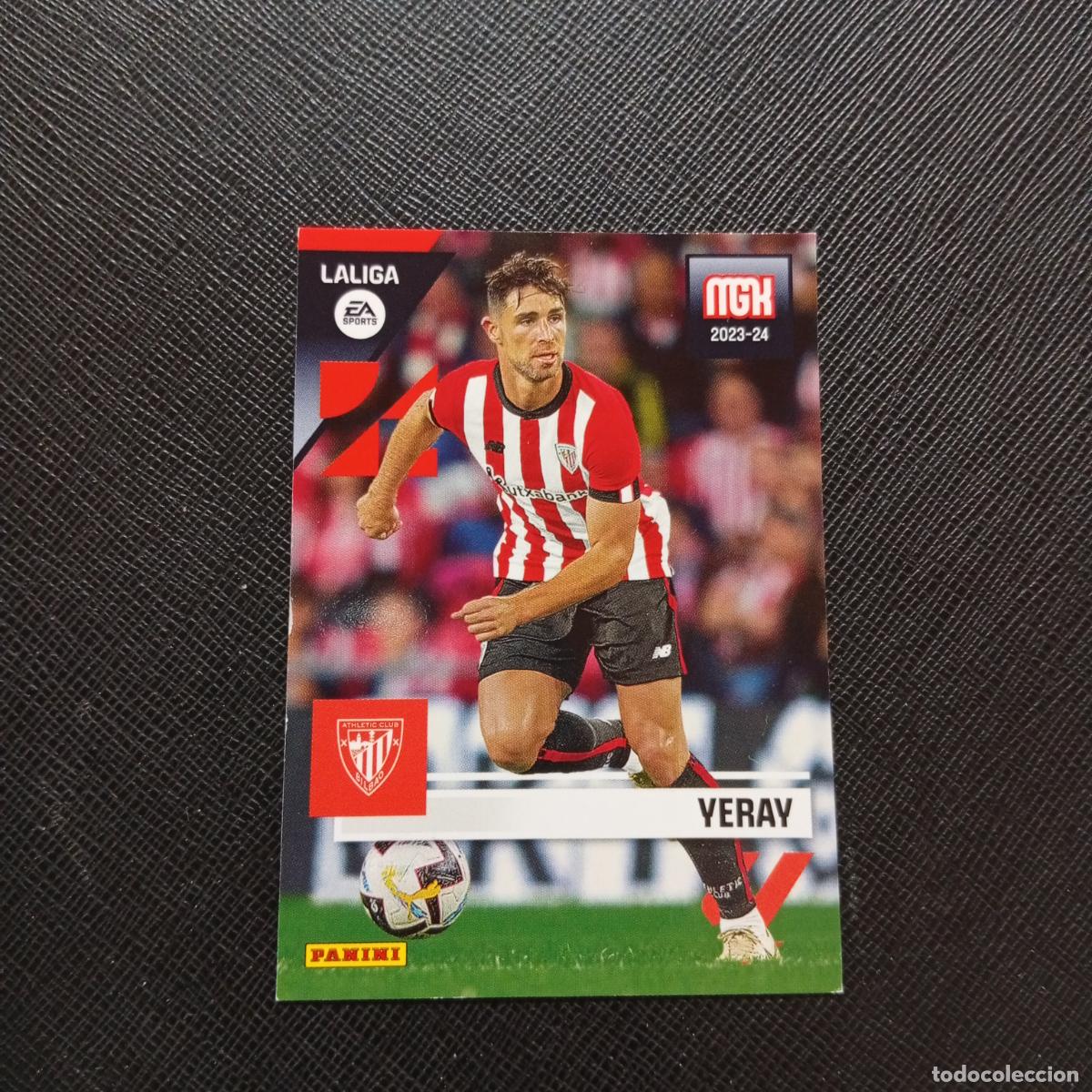 Cromos de F&uacute;tbol: 61 YERAY BILBAO PANINI MEGACRACKS 2023 2024 CROMO FUTBOL 23 24 - A160 PG17