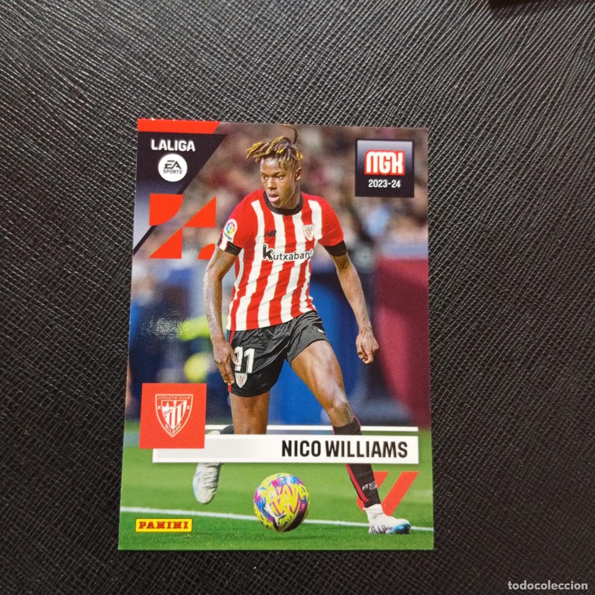 Football Stickers: 69 NICO WILLIAMS BILBAO PANINI MEGACRACKS 2023 2024 CROMO FUTBOL 23 24 - A80 PG19