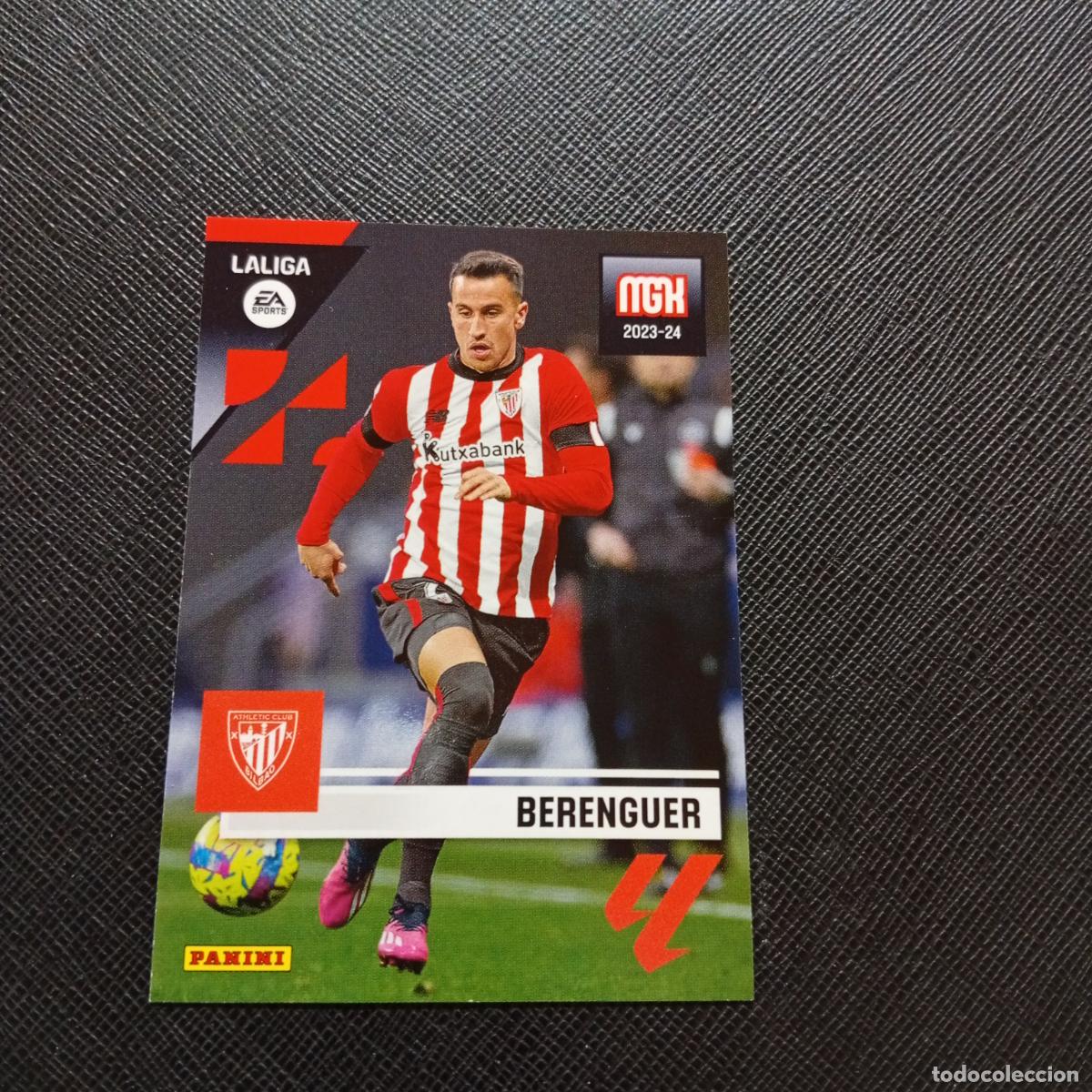 Football Stickers: 72 BERENGUER BILBAO PANINI MEGACRACKS 2023 2024 CROMO FUTBOL 23 24 - A80 PG19
