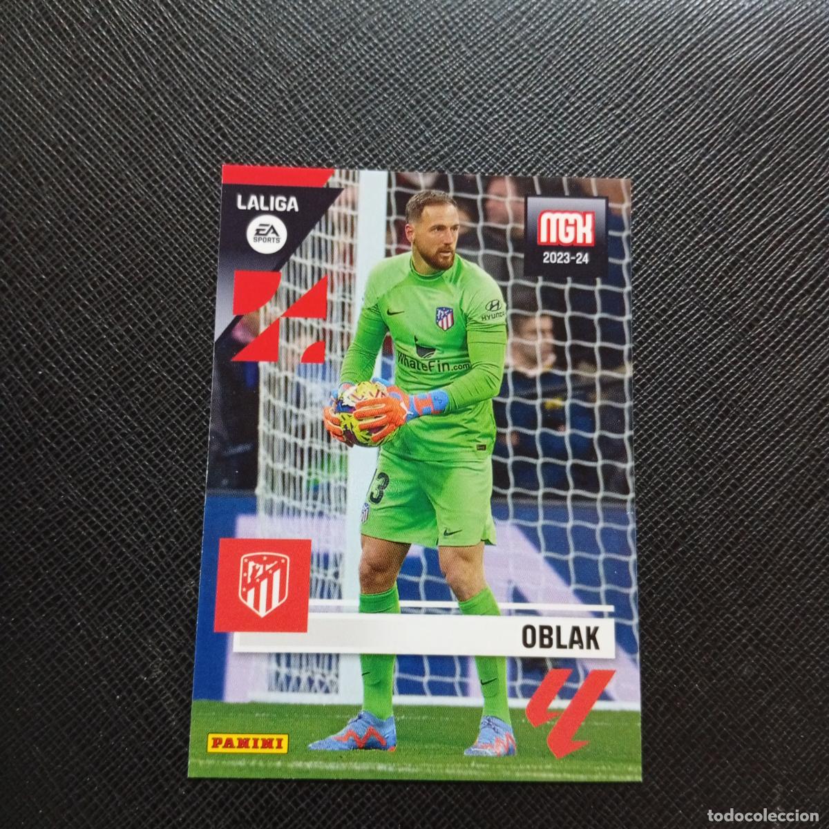 Fu&szlig;ball-Sticker: 74 OBLAK AT MADRID PANINI MEGACRACKS 2023 2024 CROMO FUTBOL 23 24 - A80 PG37