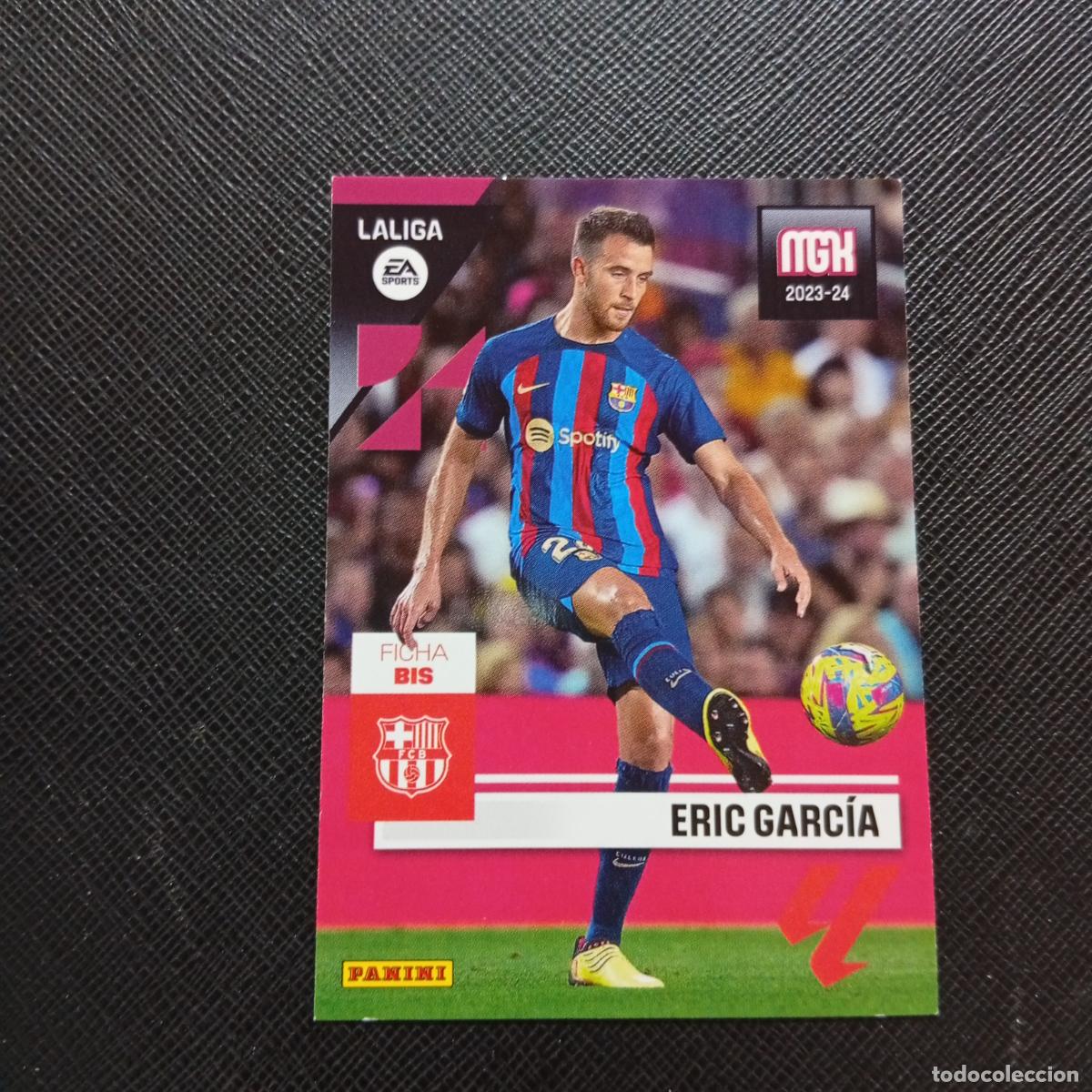 Cromos de F&uacute;tbol: 98 BIS ERIC GARCIA BARCELONA PANINI MEGACRACKS 2023 2024 CROMO FUTBOL 23 24 - A80 PG145