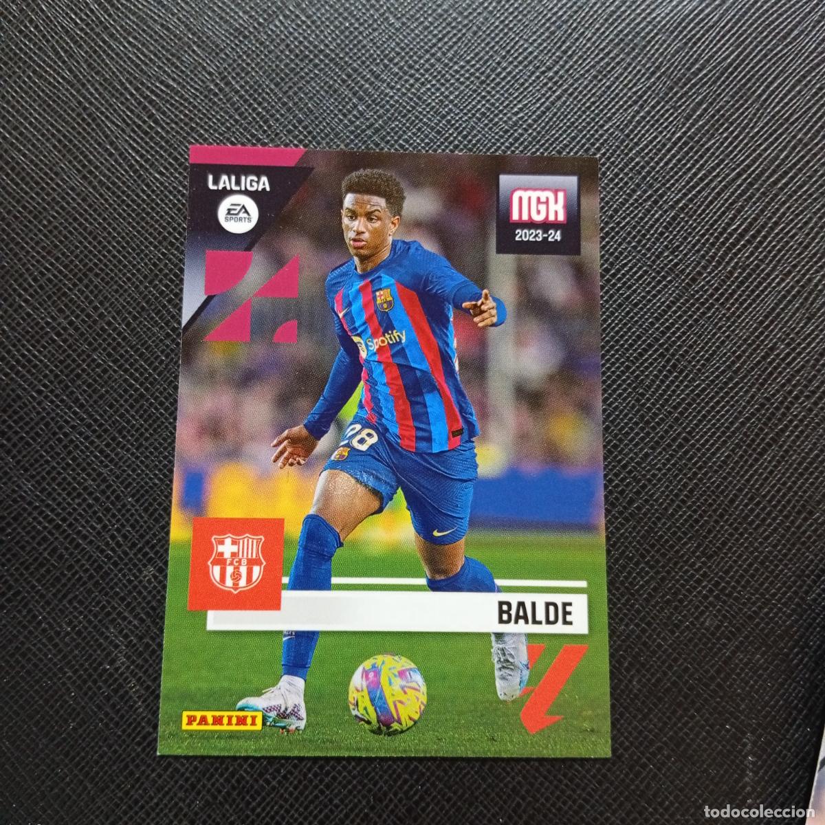 Cromos de F&uacute;tbol: 99 BALDE GARCIA BARCELONA PANINI MEGACRACKS 2023 2024 CROMO FUTBOL 23 24 - A80 PG154