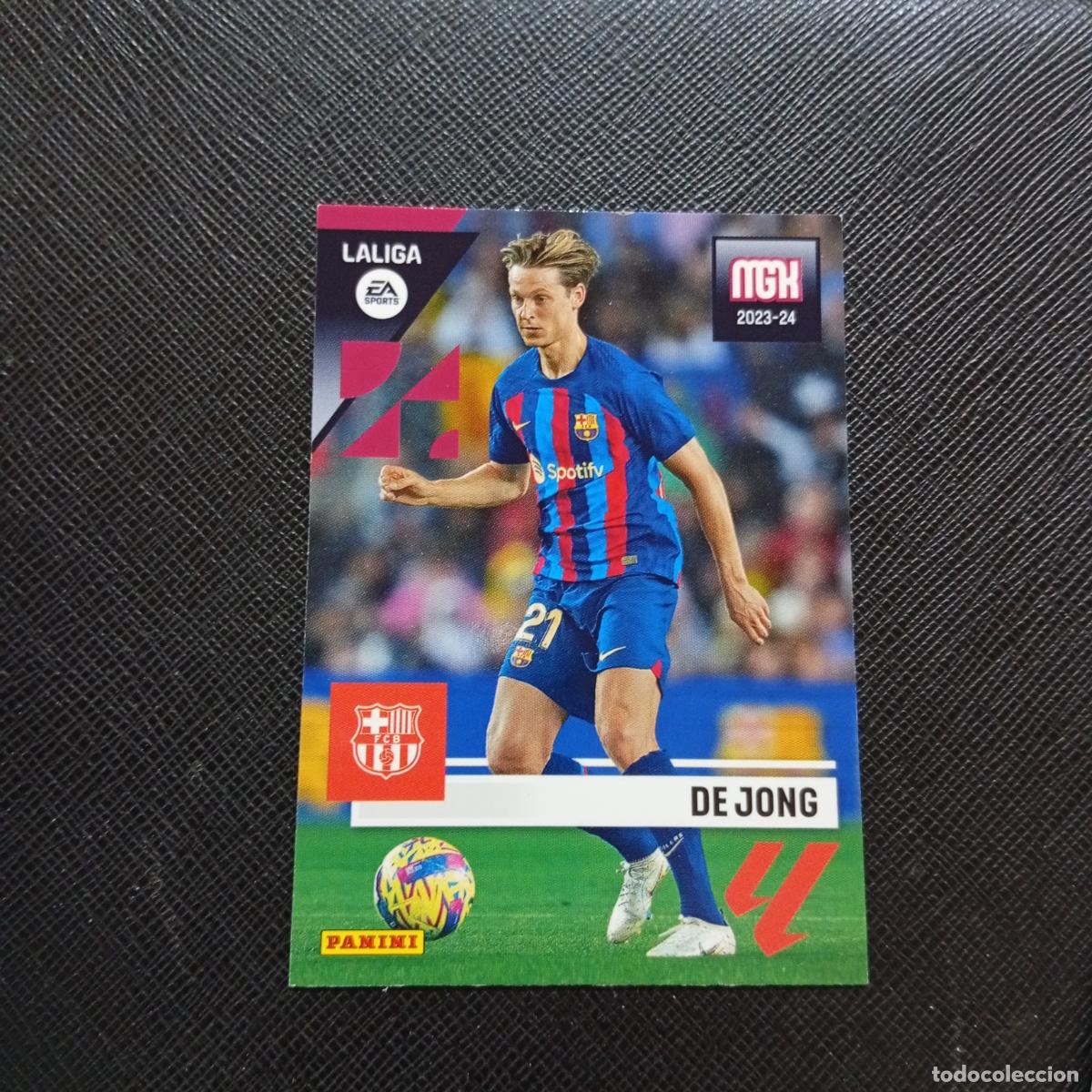 Football Stickers: 102 DE JONG BARCELONA PANINI MEGACRACKS 2023 2024 CROMO FUTBOL 23 24 - A80 PG199