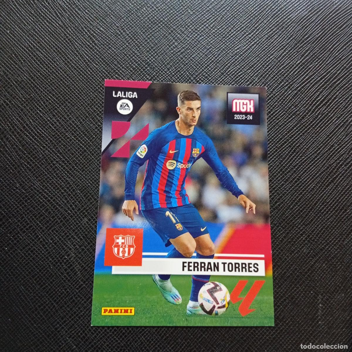 Football Stickers: 105 FERRAN TORRES BARCELONA PANINI MEGACRACKS 2023 2024 CROMO FUTBOL 23 24 - A80 PG208