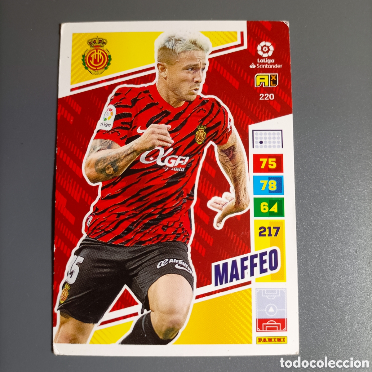 Cromos de F&uacute;tbol: ADRENALYN. LIGA 2022-2023 (MALLORCA) №220 MAFFEO