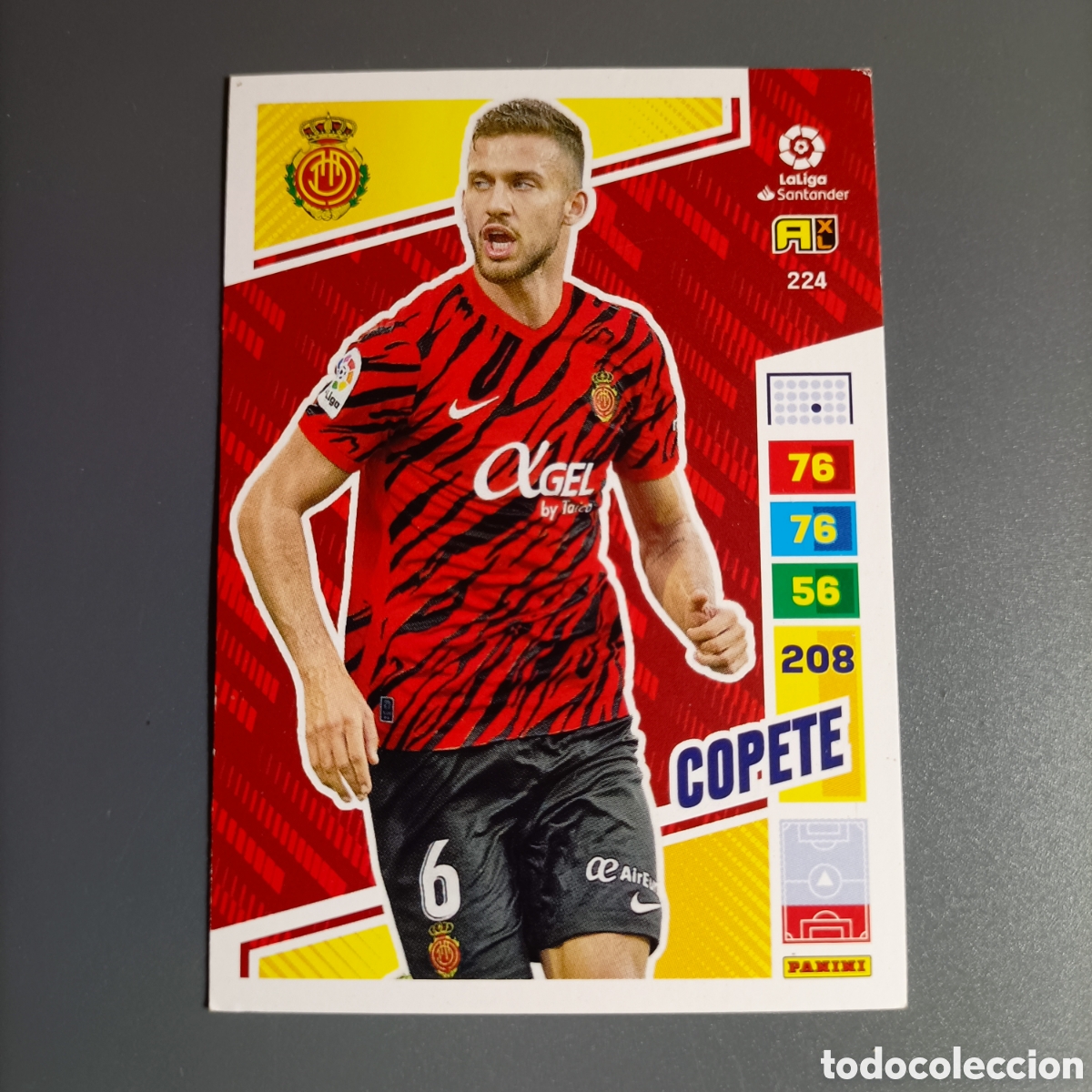 Football Stickers: ADRENALYN. LIGA 2022-2023 (MALLORCA) №224 COPETE