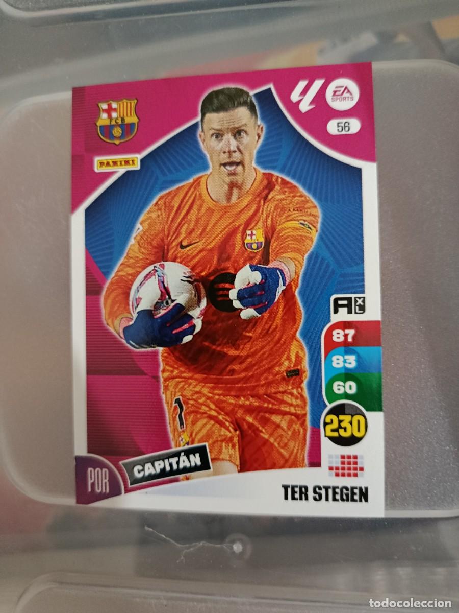 Fu&szlig;ball-Sticker: Adrenalyn 24/25. 56- Ter Stegen. Barcelona.