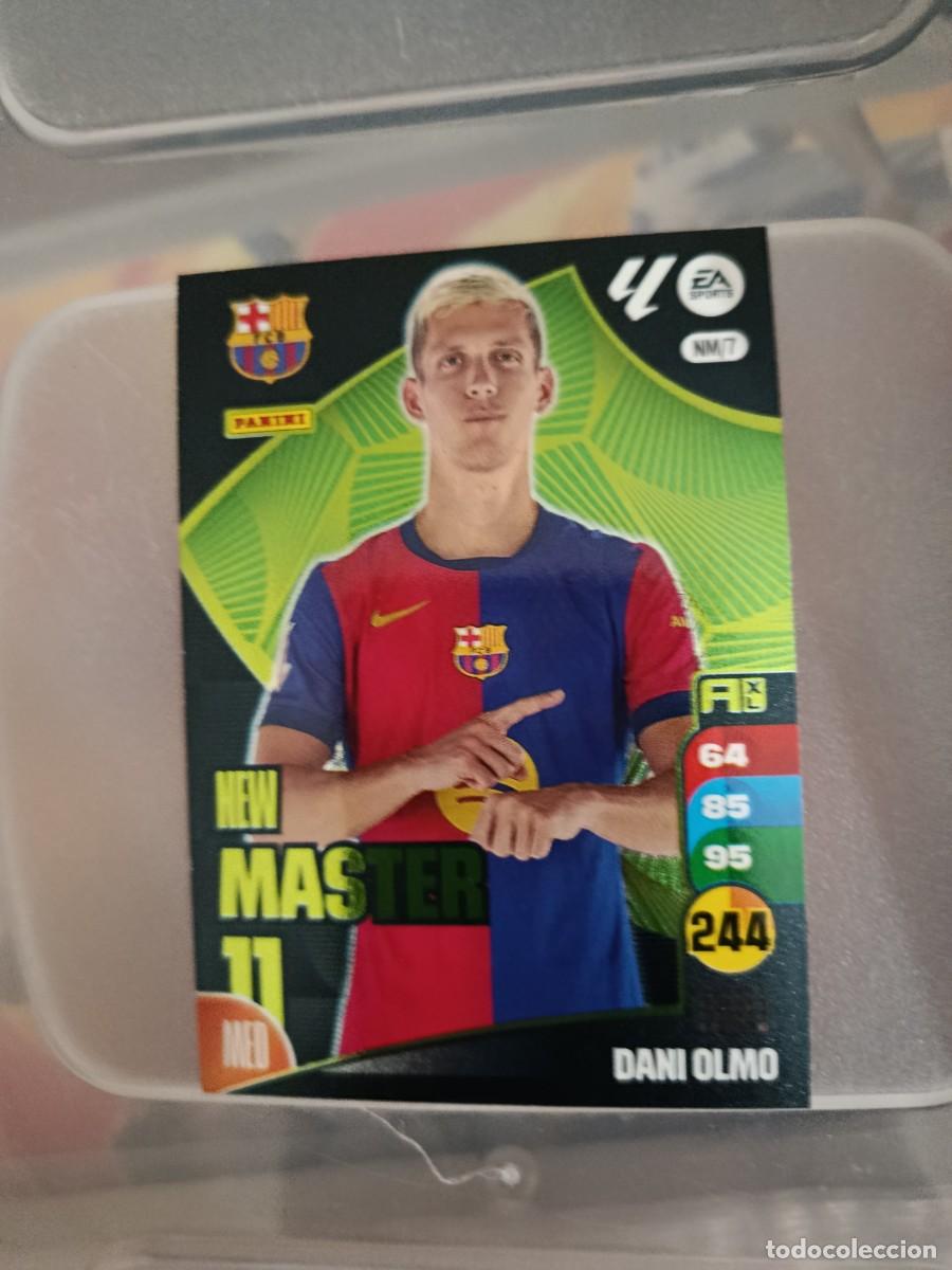 Football Stickers: Adrenalyn 24/25. 7- Dani Olmo. Barcelona. New M&aacute;ster.