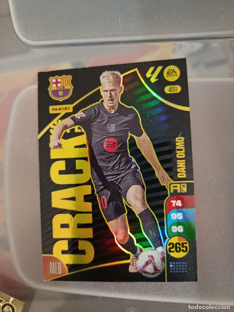 Football Stickers: Adrenalyn 24/25. 451- Dani Olmo. Barcelona. Super crack.