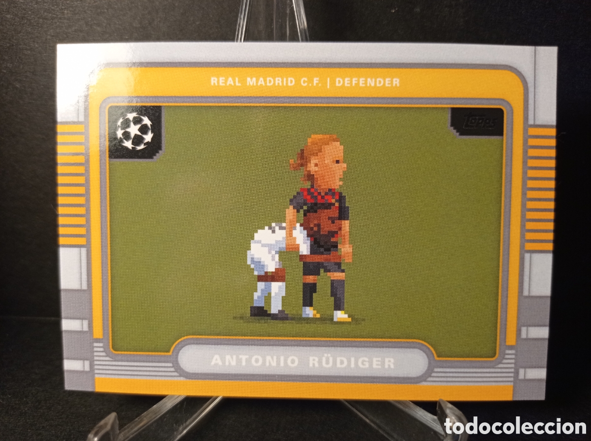 Cromos de F&uacute;tbol: ####rudiger 8 bits####