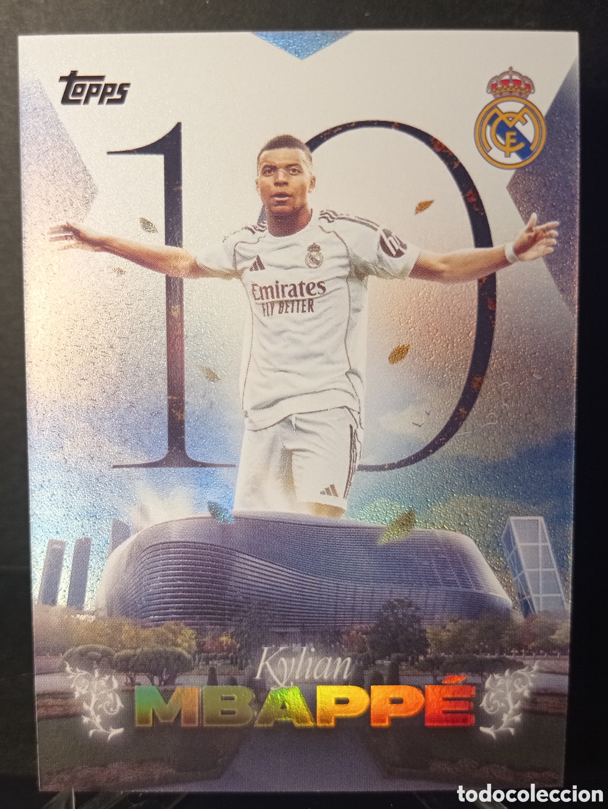 Cromos de F&uacute;tbol: MBAPPE los blancos set real madrid
