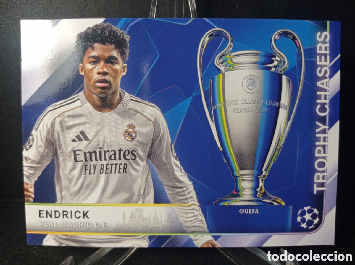 Cromos de F&uacute;tbol: Endrick trophy chase