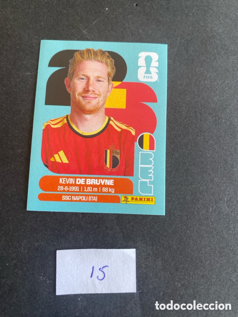 Cromos de F&uacute;tbol: Cromo Belgica Mundial 2026 N* 15 nuevo