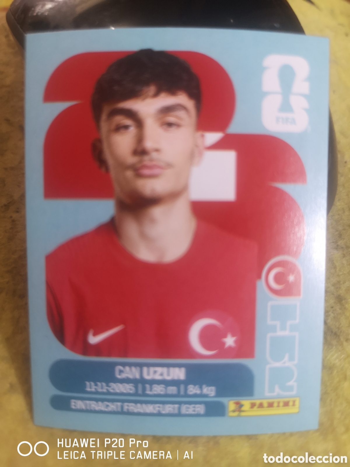 Cromos de F&uacute;tbol: FIFA WORLD CUP MUNDIAL 2026 CAN UZUN - TUR 17