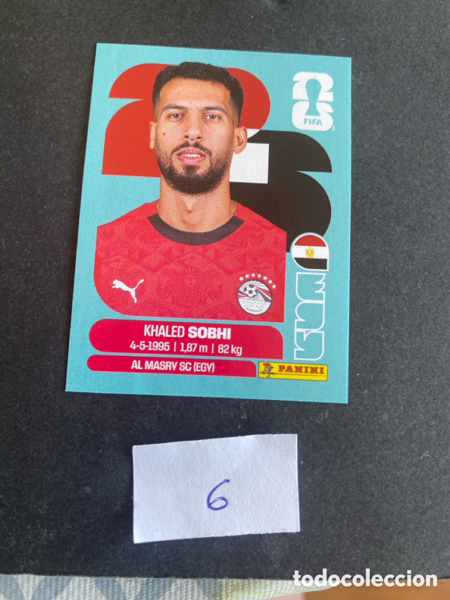 Cromos de F&uacute;tbol: Cromo Egipto Mundial 2026 N* 6 nuevo