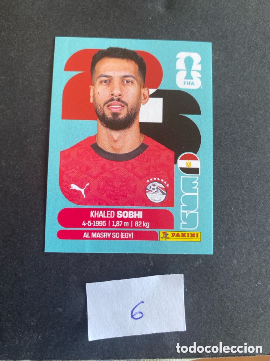 Cromos de F&uacute;tbol: Cromo Egipto Mundial 2026 N* 6 nuevo