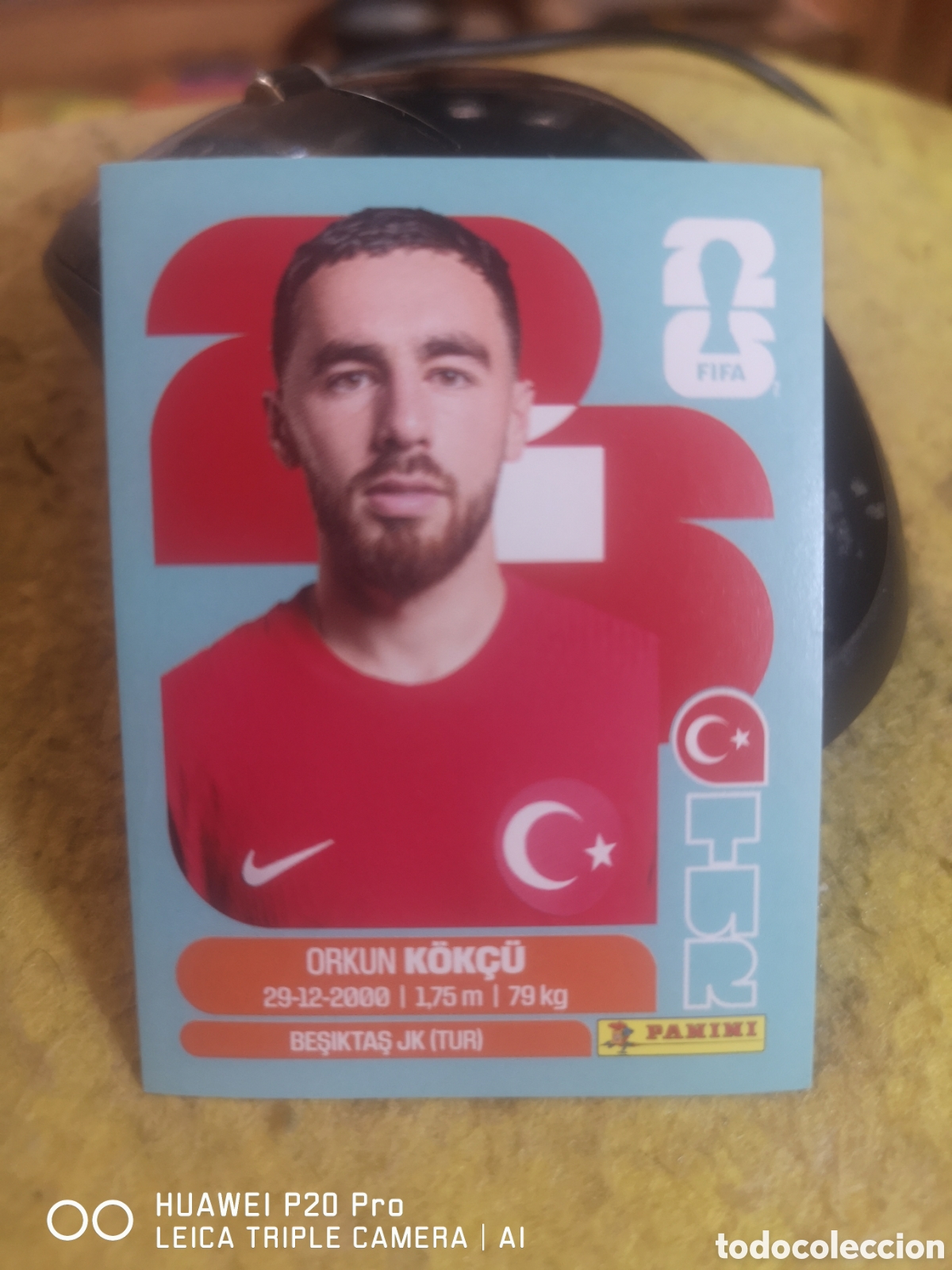 Figurine di Calcio: FIFA WORLD CUP MUNDIAL 2026 KOKCU - TUR 12