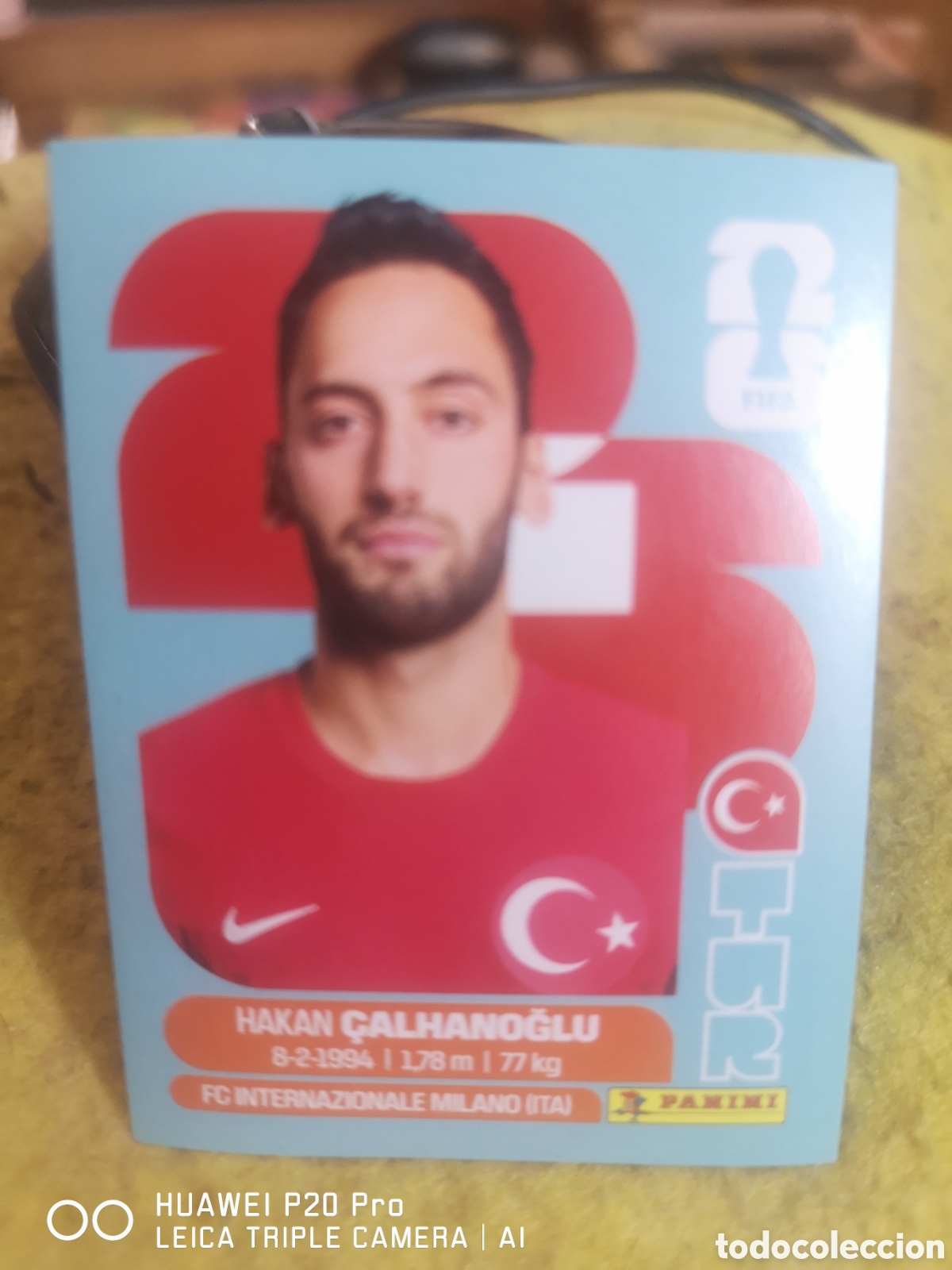 Figurine di Calcio: FIFA WORLD CUP MUNDIAL 2026 CALHANOGLU - TUR 11