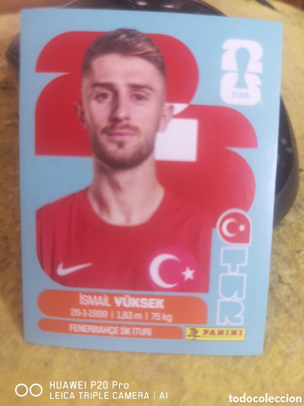 Fu&szlig;ball-Sticker: FIFA WORLD CUP MUNDIAL 2026 YUKSEK - TUR 10